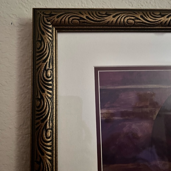 Gorgeous Framed /Matted Floral Picture.”Tuscan Summer” by Pamela Gladding. - Picture 5 of 10